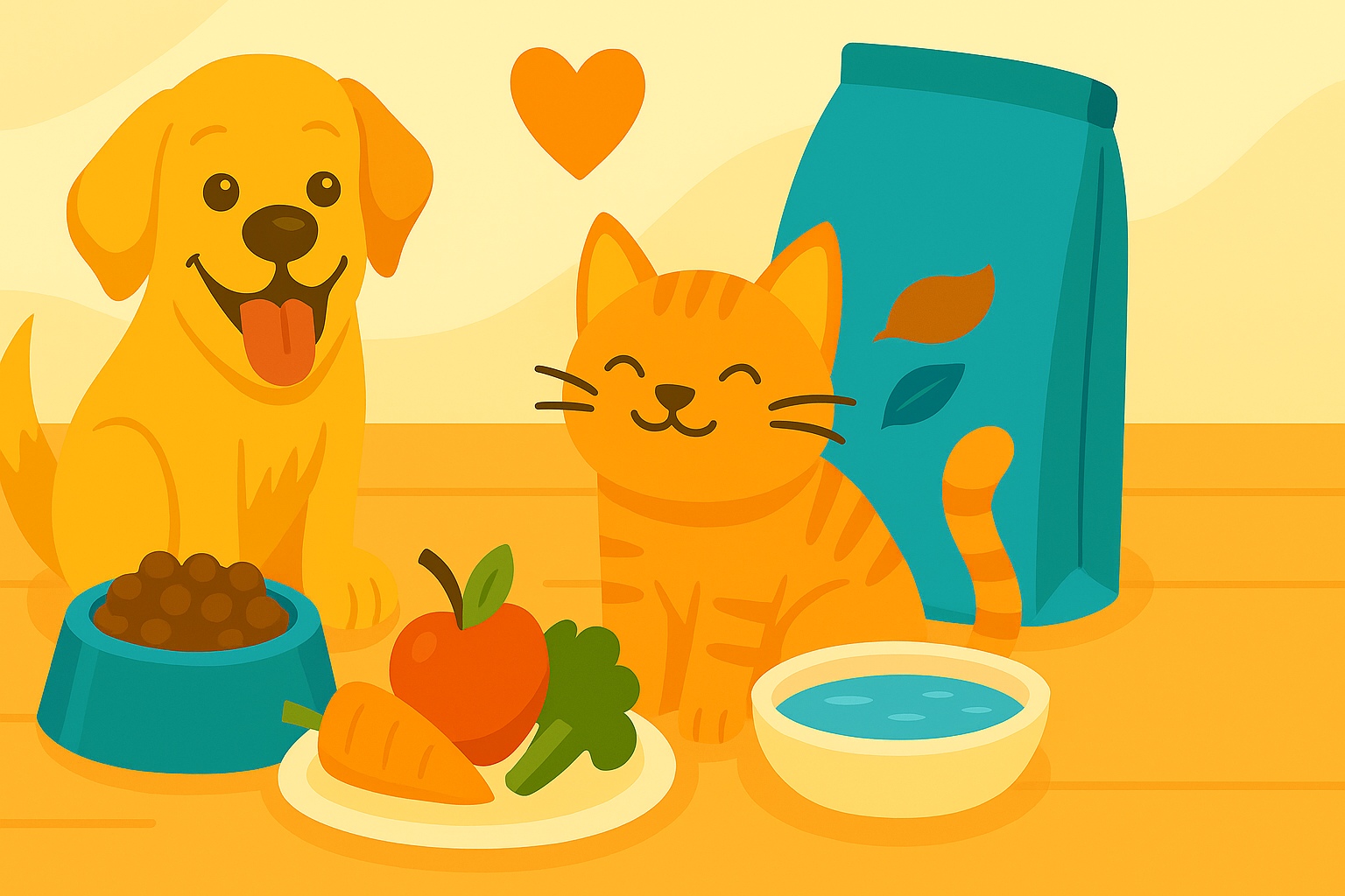 Alimentação saudável para pets: guia prático para tutores