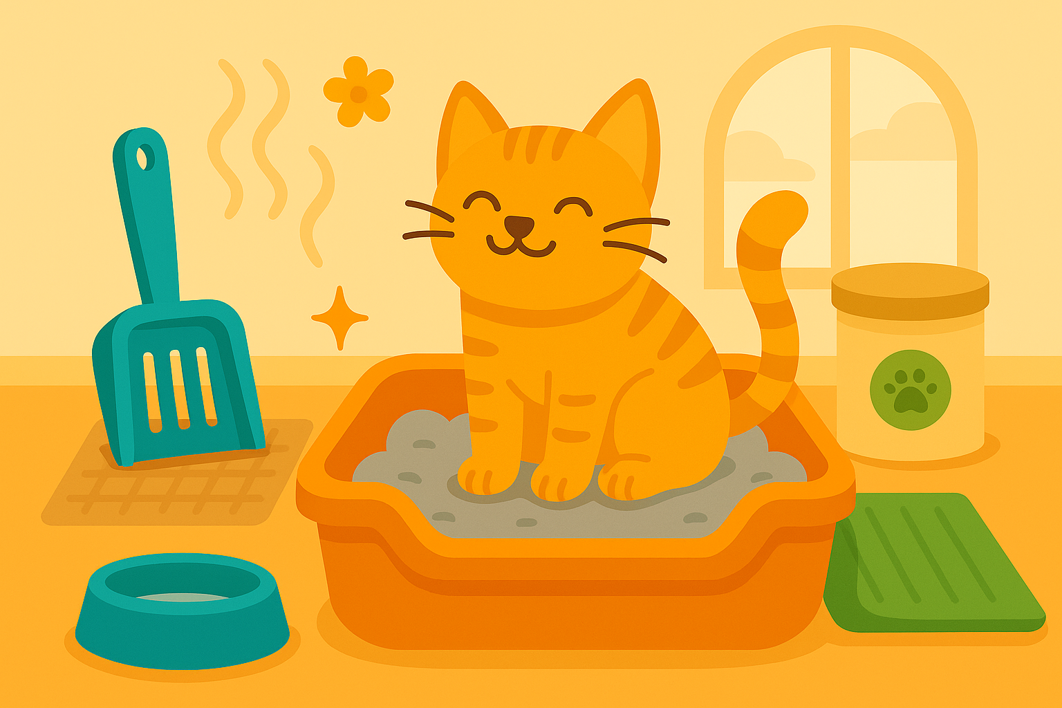 Como manter a caixa de areia sempre cheirosa (e com menos bagunça)